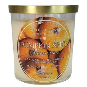 With Lots Of Love By Jen Pumpkin Spice Scented Candle